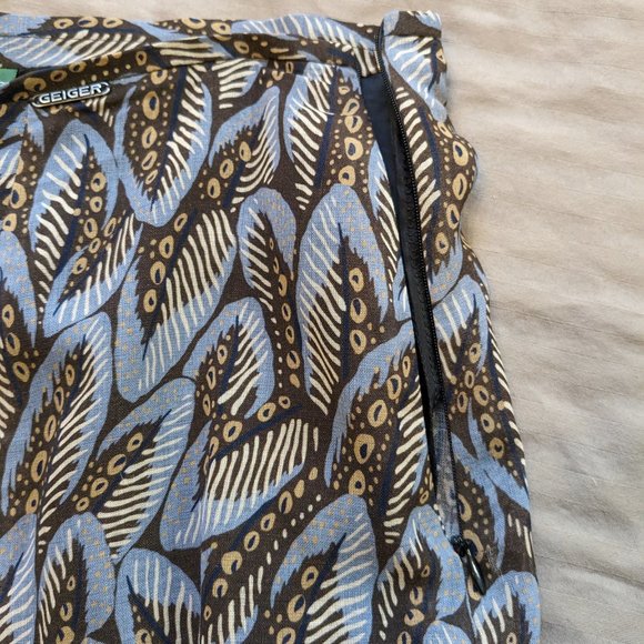 Geiger Flare Skirt Lined and Made in Austria Wool Blend Vintage - Picture 3 of 10